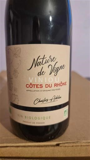 Vine Rouge sec Nature de Vigne Charles Helfen Non millésimé Frankrig Rhône-dalen Côtes-du-Rhône AOC