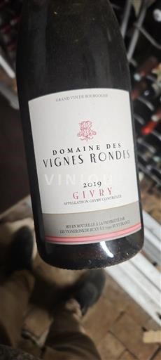 Burgundija Гиври Domaine Vignes Rondes 2019