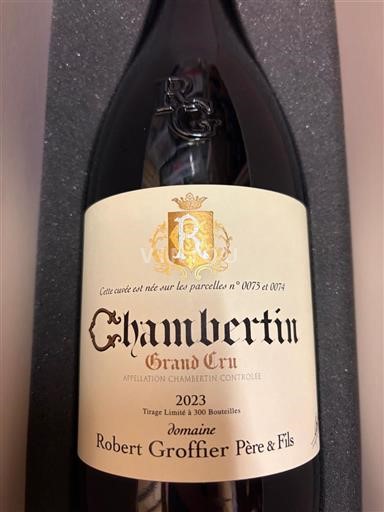 Burgundija Шамбертен Grand Cru Robert Groffier Père & Fils 2023