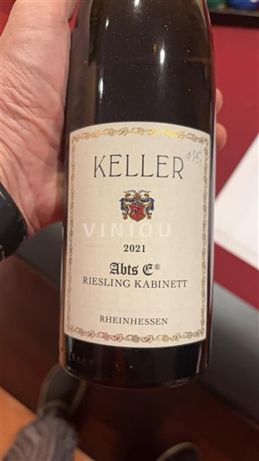 Rheinhessen Weingut Keller Abtserde Riesling Kabinett 2021