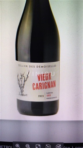 Лангедок Langdok Cellier des Demoiselles Vieux Carignan 2023