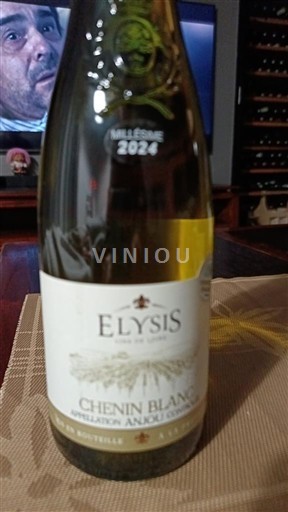 Verërat Blanc sec Elysis 2024 Francë Lugina e Luarës Anžu AOC