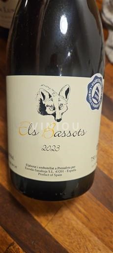 Katalonja Conca de Barberà Celler Escoda-Sanahuja Els Bassots 2023