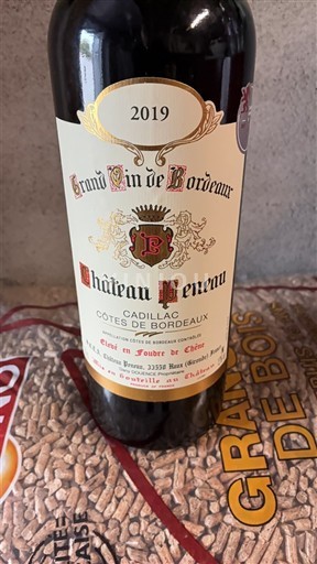 Bordeaux Cadillac-kystene-av-bordeaux Château Peneau 2019