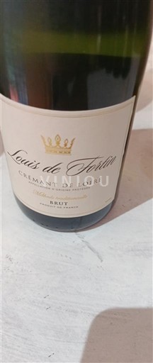 Kuohuviinit Blanc brut Louis de Tétille Non millésimé Ranska Loiren laakso Crémant de Loire AOC