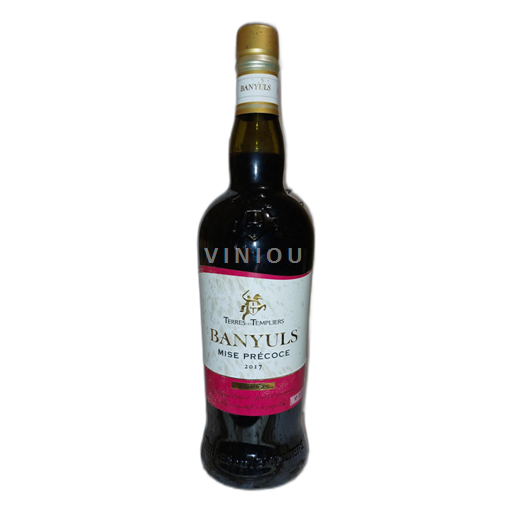 Roussillon Banyuls Terres des Templiers Mise Précoce 2017