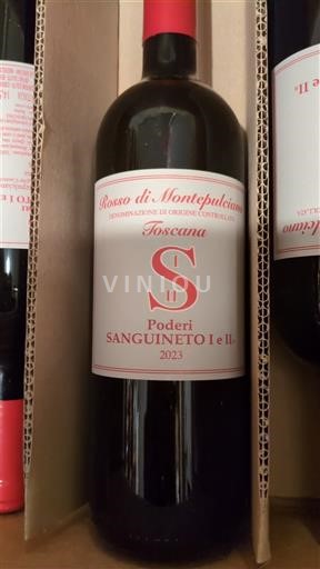 Toskana Rosso di Montalcino Poderi Sanguineto I e II 2023