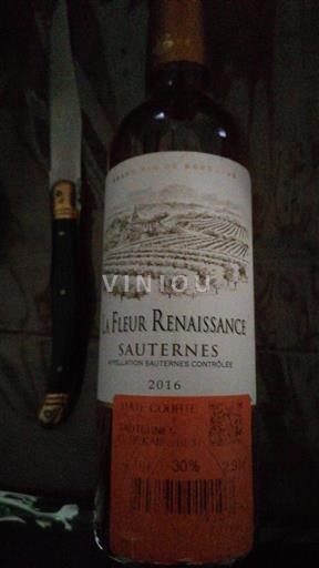 Bordoja Sauternes La Fleur Renaissance 2016