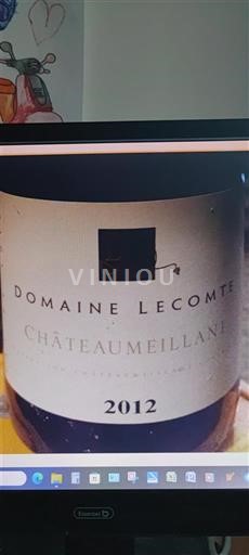 Verërat Rouge sec Domaine Lecomte 2012 Francë Lugina e Luarës Châteaumeillant AOC