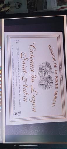 Lugina e Luarës Coteaux-du-Layon Domaine La Roche Moreau Jo Viti