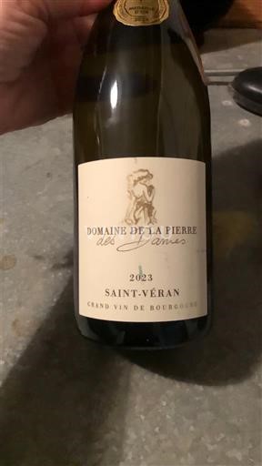 Burgundi Saint-Véran Domaine La Pierre des Dames 2023