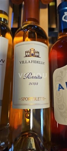 Umbria E paspecifikuar Sportoletti Villa Fidelia Passito 2023