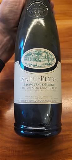 Вина Blanc sec Saint-Peyre 2009 Francuska Лангедок Pikpul de Pine AOC