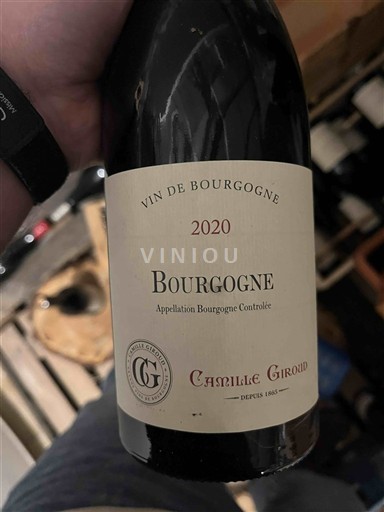 Burgundsko Camille Giroud 2020