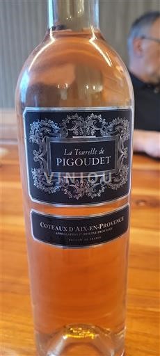 Вина Rosé sec La Tourelle Pigoudet 2013 Francuska Провинс Кото де Екс ан Прованс AOC