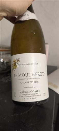 Verërat Blanc sec Champs des Pois Georges Comte 2018 Francë Jura E paspecifikuar AOC