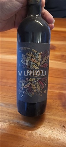 Verërat Rouge sec Dogajolo Carpineto 2012 Itali Toskana E paspecifikuar DOC