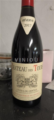 Рона долина Кот дю Рон Château Tours Réserve 2017
