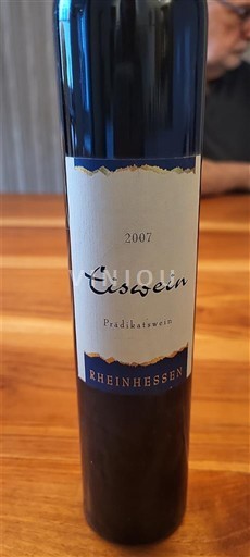 Rajna-Hesen Rajnska oblasti Eiswein 2007