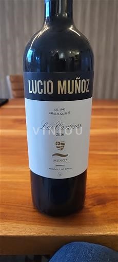 Вина Rouge sec Las Canteras Lucio Muñoz 2016 Španija Кастиља-Ла Манча La Manča DO