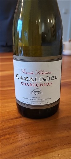 Languedoc og Roussillon Pays d'oc Cazal Viel Grande Sélection 2022