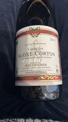 Burgund Aloxe-Corton Jean Groubier Vannetin 2017