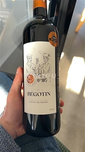 Bordeaux Côtes-de-bourg Le Bégotin 2016