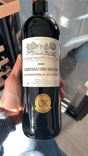Bordeaux Lussac-saint-émilion Château Bruges 2023