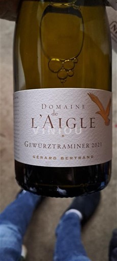 Lengdok dhe Rusionjë Lugina e Epërme e Aude. Domaine L'Aigle Gewurztraminer 2021