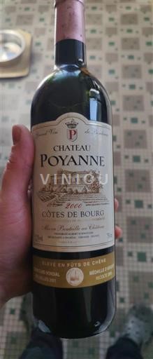 Bordeaux Côtes-de-bourg Château Poyanne 2000
