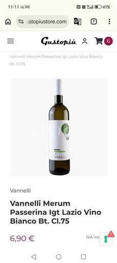 Lacijum Lacio Vannelli Merum Passerina 2023