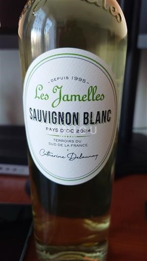 Вина Blanc sec Sauvignon Blanc Les Jamelles 2024 Francuska Лангедок и Русијон Окситански регион IGP