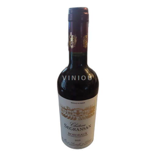Bordeaux Château Segransan 2019