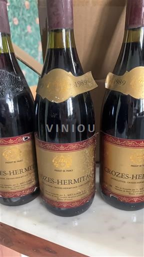 Rhône Valley Crozes-Hermitage L. Metairie 1989
