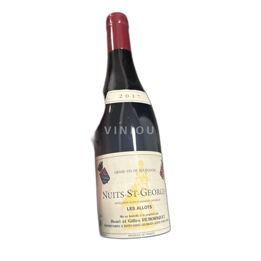 Bourgogne Nuits-saint-georges Henri et Gilles Remoriquet Les Allots 2017