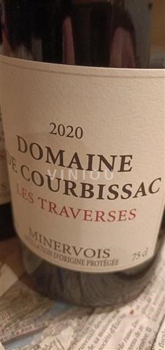 Лангедок Минервоа Domaine Courbissac Les Traverses 2020