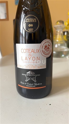 Lugina e Luarës Coteaux-du-Layon Domaine Fontaines 2024