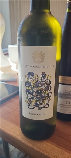 Rượu vang Blanc sec Conti di Colloredo Mels 2022 Ý Vénétie Veneto IGT