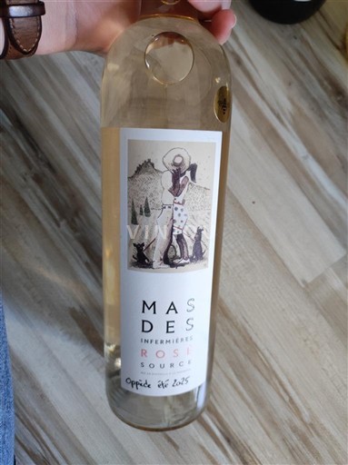 Lugina e Ronës Luberon Mas des Infermières Rosé Source Jo Viti