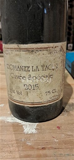 Borgonha La Tâche Grand Cru Romanée La Tâche spéciale 2015