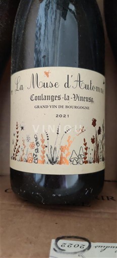 Burgundi Burgundi Coulanges-la-Vineuse Domaine Lemoule La Muse d'Automne 2021