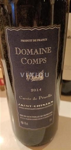 Languedoc Saint-Chinian Domaine Comps de Pénelle 2014