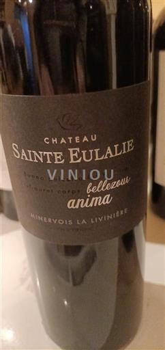 Languedok Minervois-la-Livinière Château Sainte Eulalie Bellezous Anima 2020