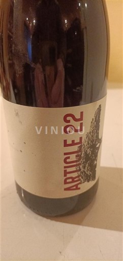 Viner Rouge sec Article 22 2020 Frankrike Languedoc og Roussillon Katalanske skråninger IGP