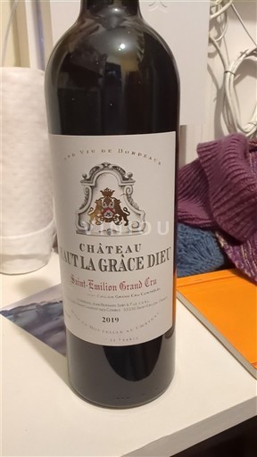 Viner Rouge sec Château Saint La Grâce Dieu 2019 Frankrike Bordeaux Saint-Émilion Grand Cru AOC Grand Cru