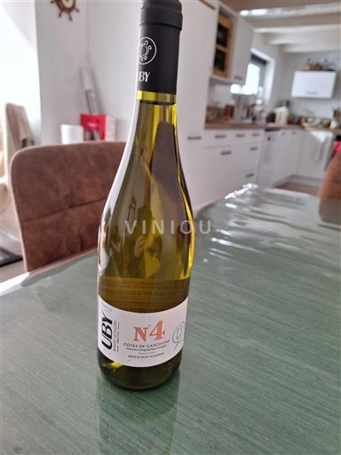 Verërat Blanc sec N°4 Domaine UBY 2023 Francë Alsace Vin de France