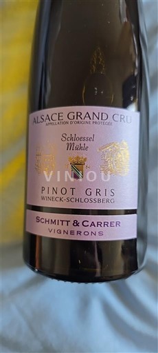 Alsace Alsace Grand Cru Grand Cru Schmitt & Carrer Schloessel Mühle Jo Viti