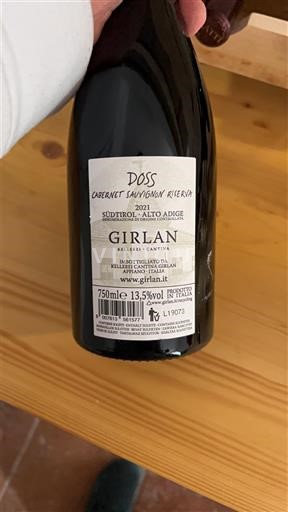 Trentino-Alto Adige Alto Adige GIRLAN DOSS 2021