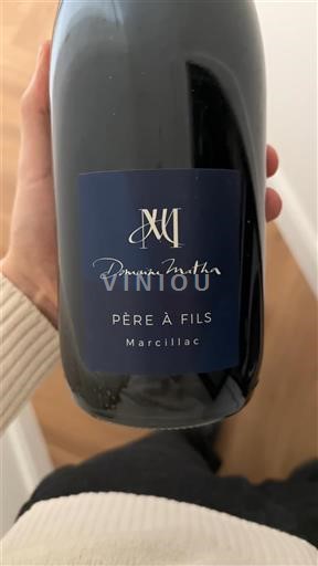 Вина Rouge sec Père à Fils Domaine Matha 2006 Francuska Југозапад Марсилак AOC