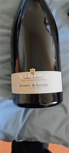 Musserende viner Blanc brut Schmitt & Carrer Non millésimé Frankrike Alsace Crémant d'Alsace AOC